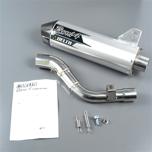 DR-Z400SM DELTA(デルタ)Barrel 4 マフラー DELTAデルタバレル4