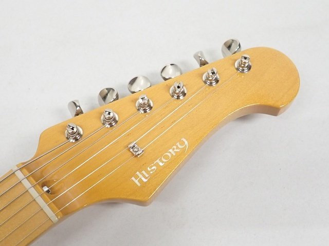 HISTORY ヒストリー HS-SV/M SWH ストラトキャスター 生産完了 HISTORY ヒストリー ストラトキャスター SWH エレキギター HS-SV 生産