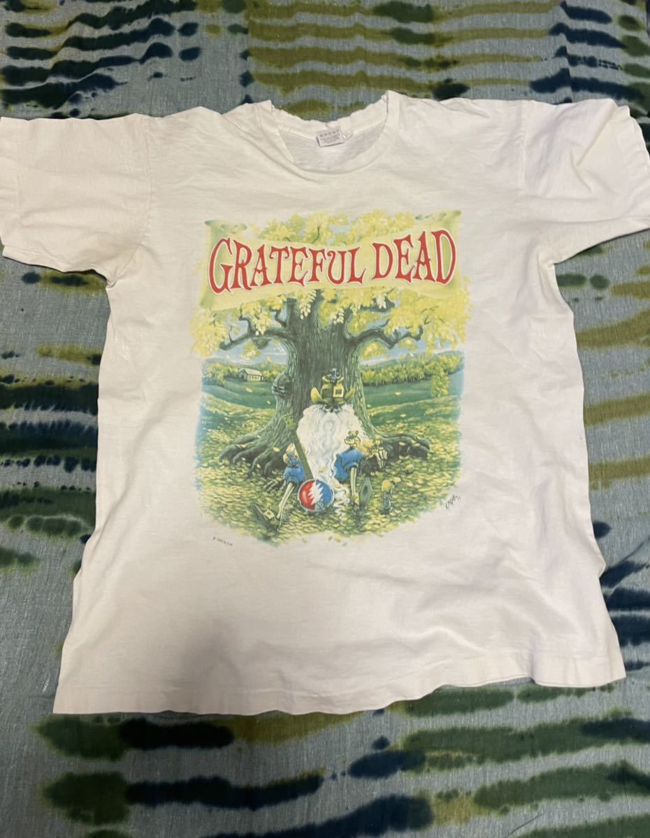 セール，送料無料 Grateful Dead ヴィンテージTシャツ US/L(Grateful Dead)｜売買されたオークション情報、yahooの商品情報をアーカイブ公開 - オークファン G