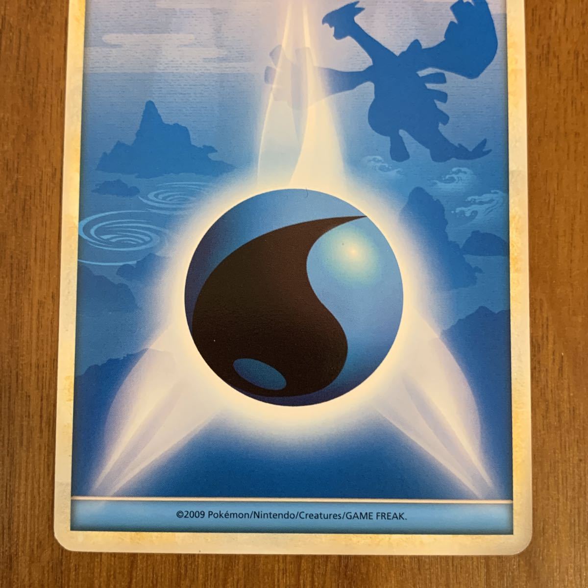 ◇ポケモンカード LEGEND 基本水エネルギー 絶版 レア ルギア 2009 