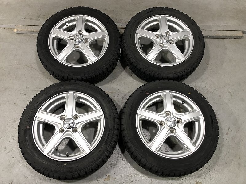  4F036 Plencia 14x4.5J+43 4穴 100 ハブ73mm + DUNLOP WM01 155/65R14 75Q 2018年 スタッドレス 冬(スタッドレスタイヤ)｜売買されたオークション情報、yahooの商品情報をアーカイブ公開 - オークファン 4穴