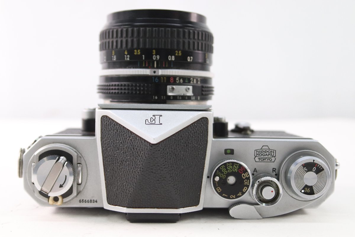 Nikon Fアイレベル+NIKKOR-S Auto 50mm F1.4