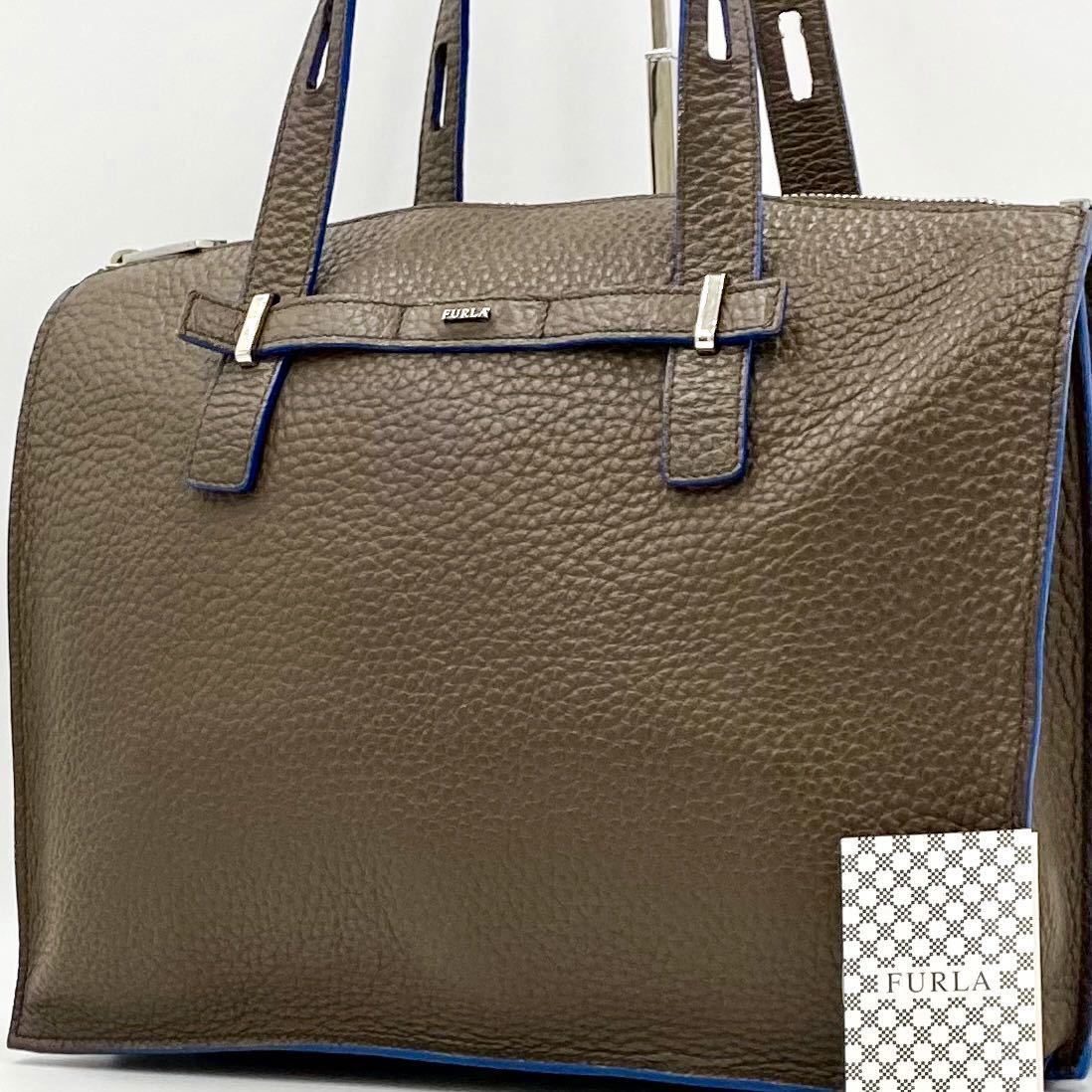 1円【未使用級】定価10万超 FURLA フルラ メンズ GIOVE ジョーヴェ 