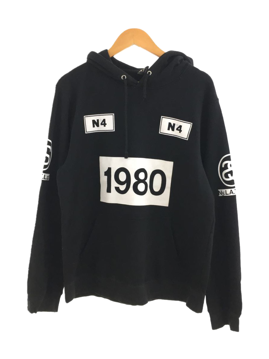  STUSSY パーカー/L/コットン/BLK/プリント(Lサイズ)｜売買されたオークション情報、yahooの商品情報をアーカイブ公開 - オークファン Lサイズ