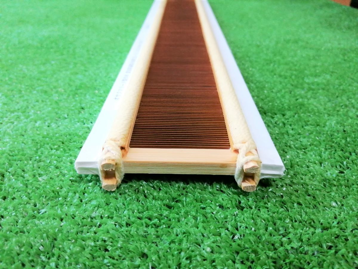 竹筬 6羽/cm×45cm×80mm 筬熊リード製作所 再生竹筬 手織り 機織り 道具