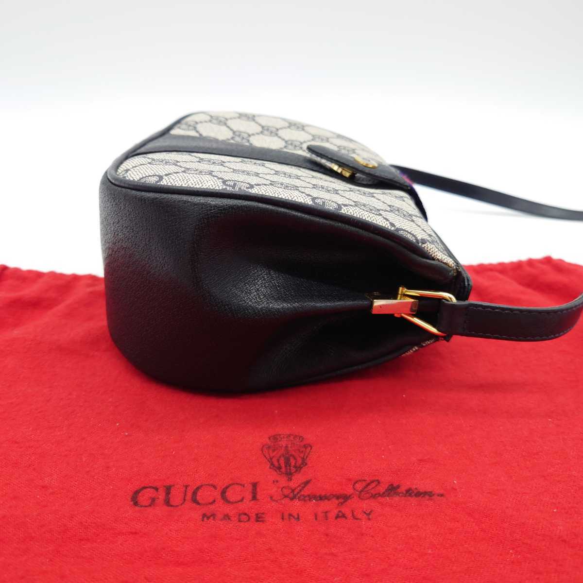 1円~ 希少 GUCCI グッチ オールドグッチ ロゴ金具 インターロッキング 