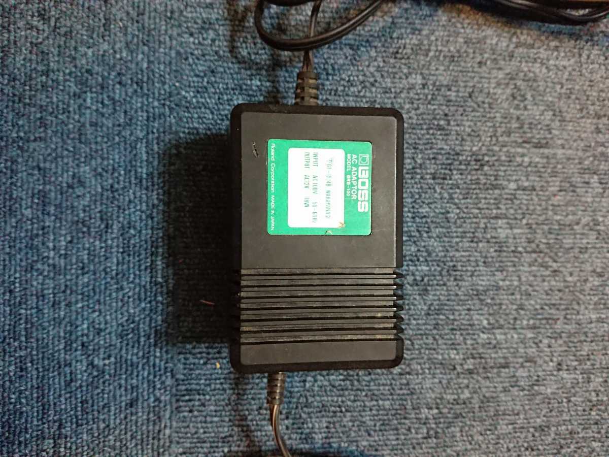 動作確認済 説明書/純正アダプター付】BOSS SE-70 ハーフラック マルチ