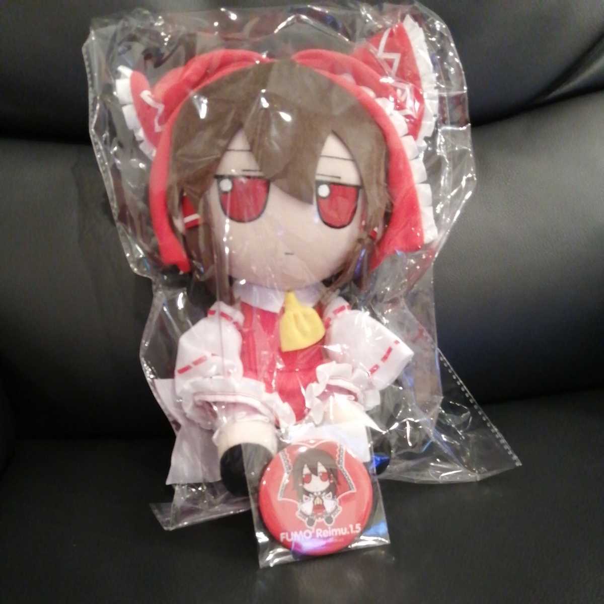 Gift 東方ぬいぐるみシリーズ 54 ふもふもれいむ。 特典 缶バッジ付き