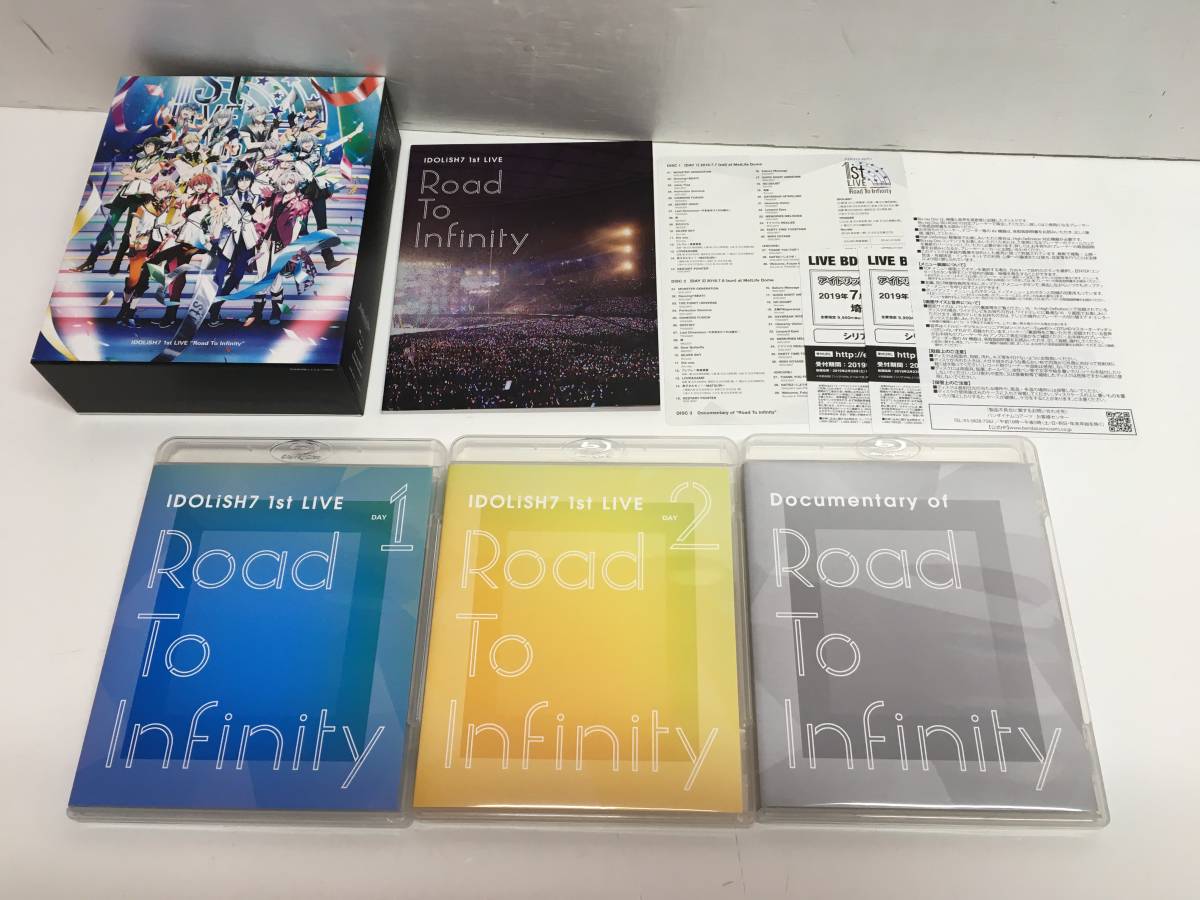 em0346-17】Blu-ray アイドリッシュセブン 1st LIVE Road To Infinity