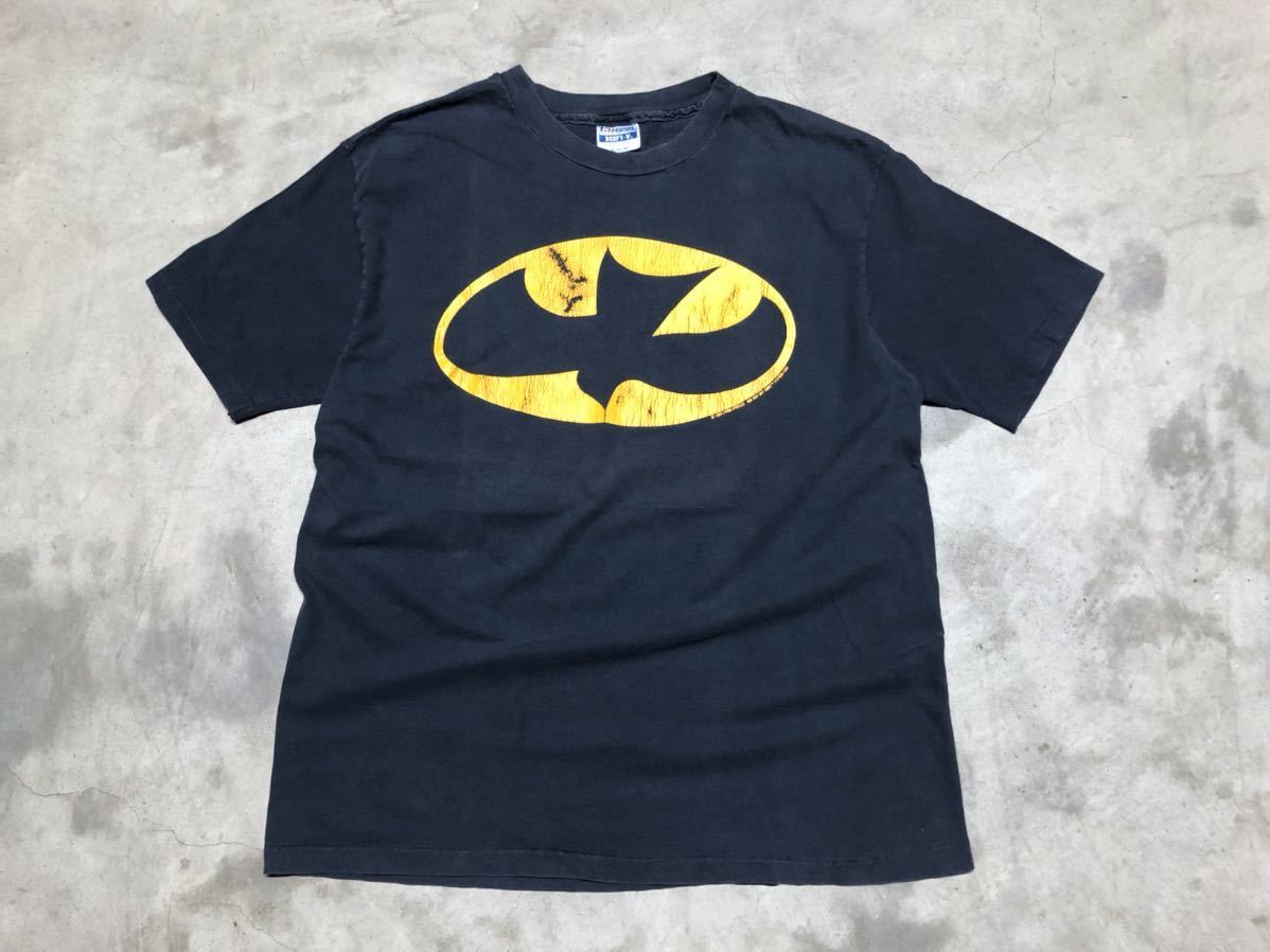 HOT，セール XL 1989 80's 90's USA製 HANES BATMAN バットマン パロティー ビンテージ Tシャツ ブラック / アメリカ製 70's 00's バンド 映画 アート(Tシャツ)｜売買されたオークション情報、yahooの商品 Tシャツ