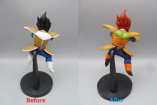 ドラゴンボール フィギュア G×materia ベジータ 初期カラー リペイント