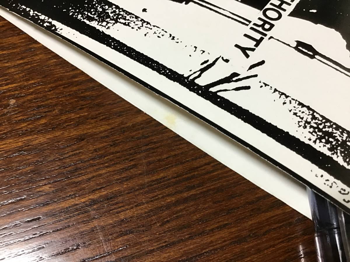 中古】7inch EP・レコード・CONFUSE・CONTEMPT FOR THE AUTHORITY