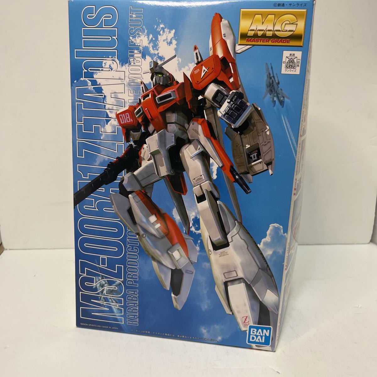 未組立 MG 1/100 MSZ-006A1 ゼータプラス (テスト機カラータイプ) MG1