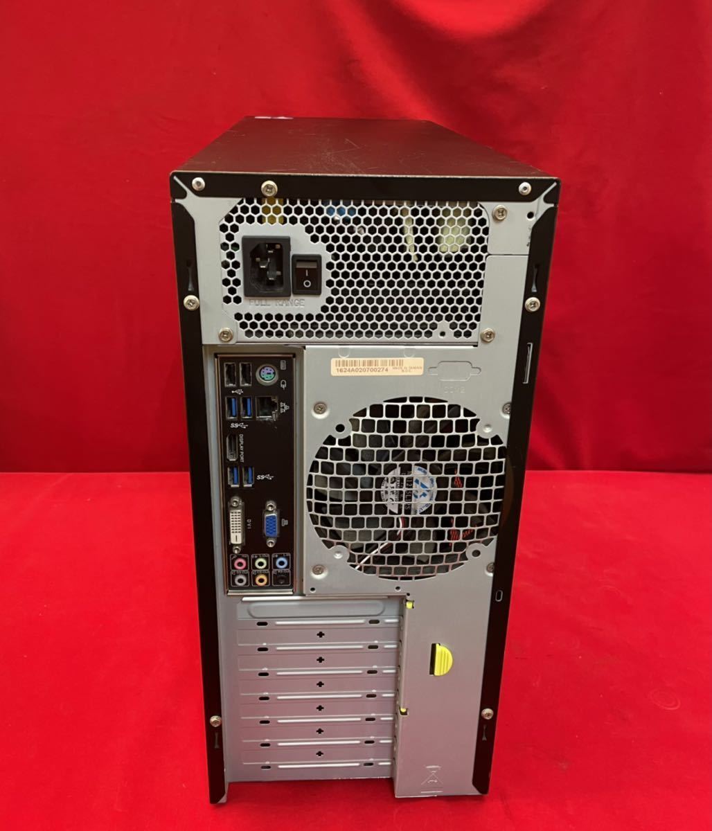 iiyama デスクトップパソコン CPU : Intel Core i7 4790 3.60GHz 