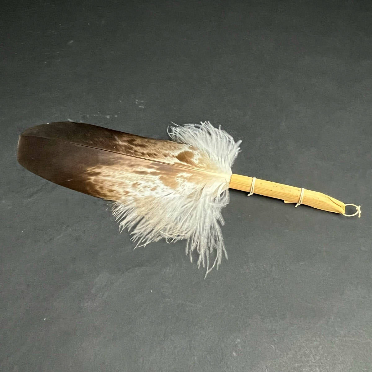 羽箒 - 三ツ羽 茶道具 抹茶と茶道具の 竹裕斉作 茶と和