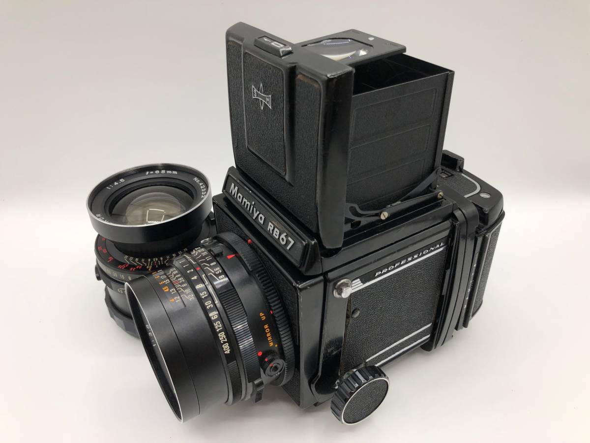 Mamiya RB67 f=127mm 1:3.8 バッグ付き ☆動作確認済 マミヤ