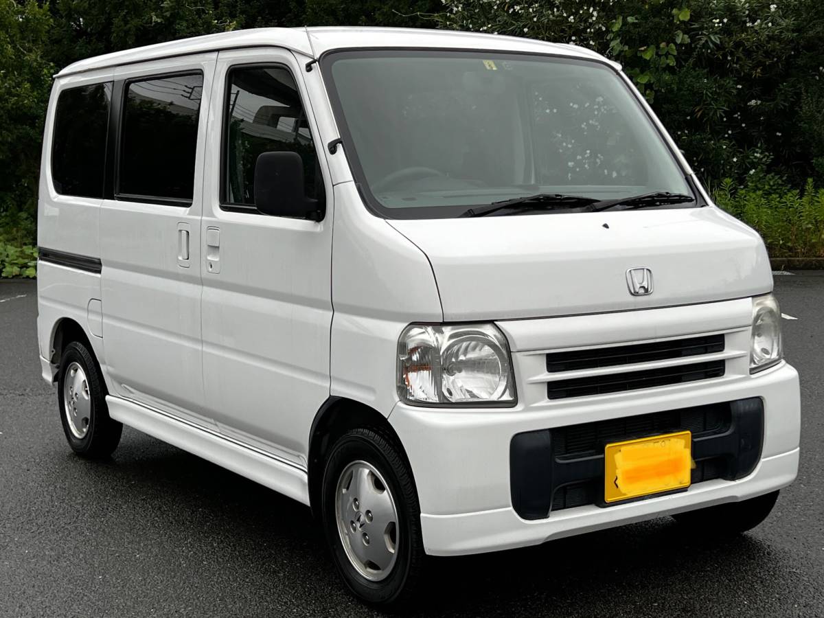 伊東発！バモス　4WD パールホワイト　機関良好　内装きれいオートマ　CD タイミングベルト交換済み