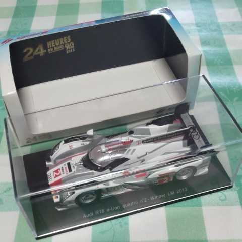 R18 Audi e-tron 0 Winner quattro #2 Le Mans Spark 1⁄43 No.2