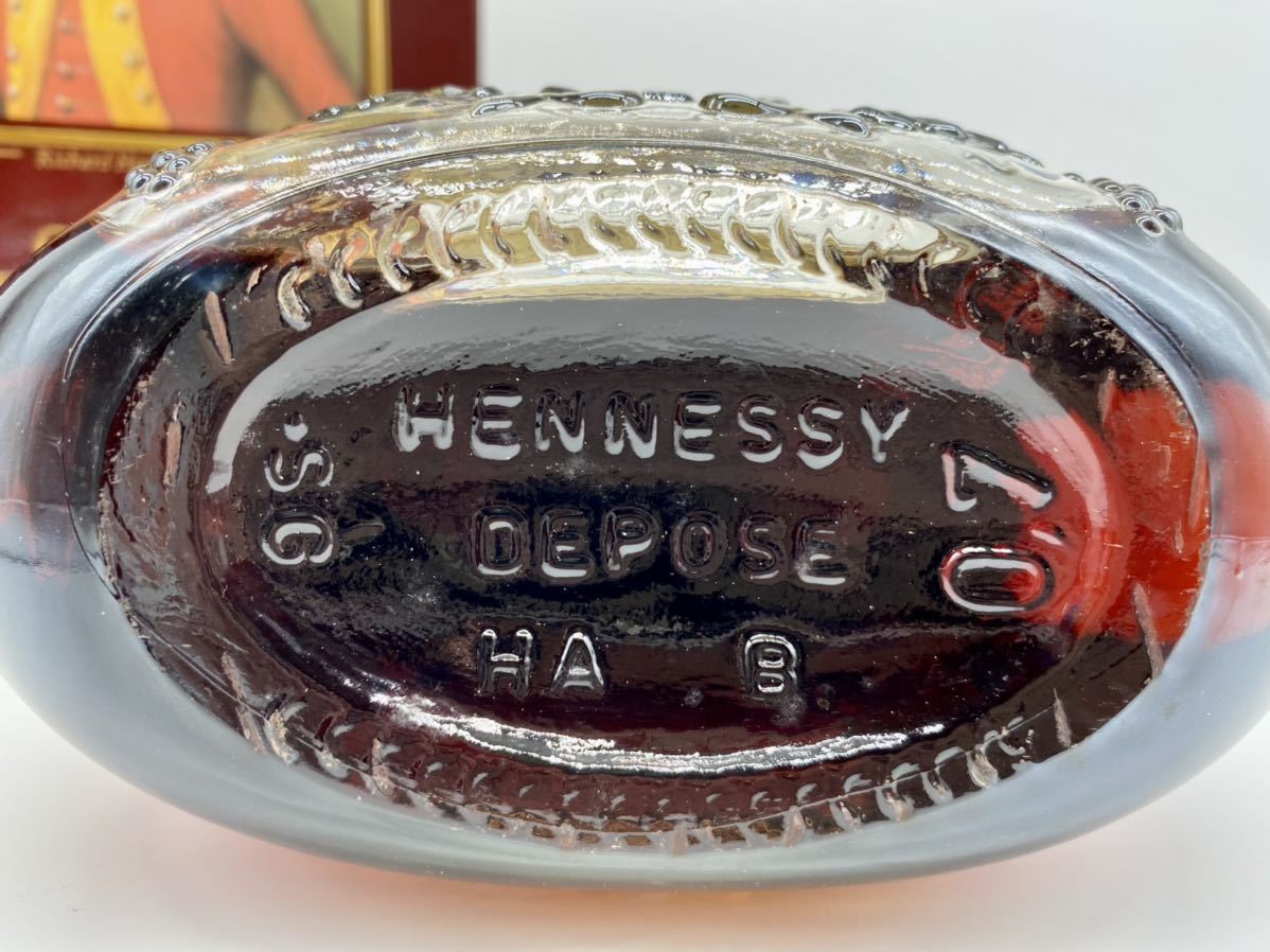 未開栓】Hennessy ヘネシーXO クリアボトル 金キャップ 箱付き 700ml