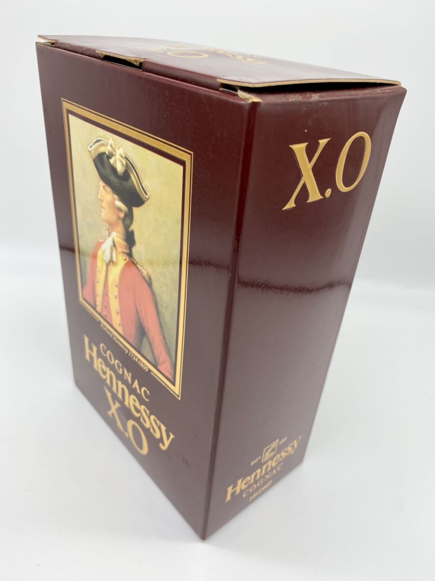 【古酒】ヘネシー XO 金キャップ クリアボトル 700ml 箱付き 未開封 未開栓】Hennessy ヘネシーXO クリアボトル 金キャップ 箱付き 700ml