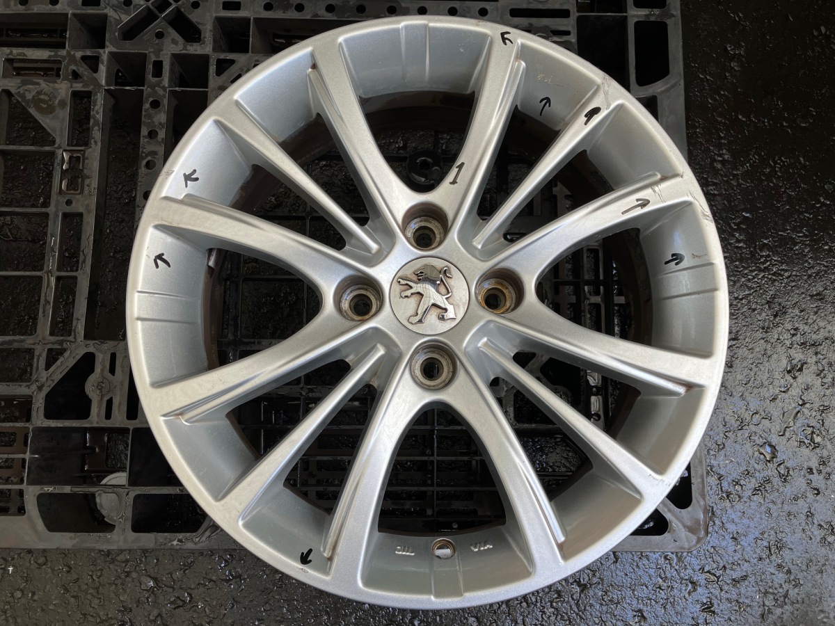 ATS ホイール / アルミ 6J × 16インチ ET27 PCD108 4本セット 傷有り 