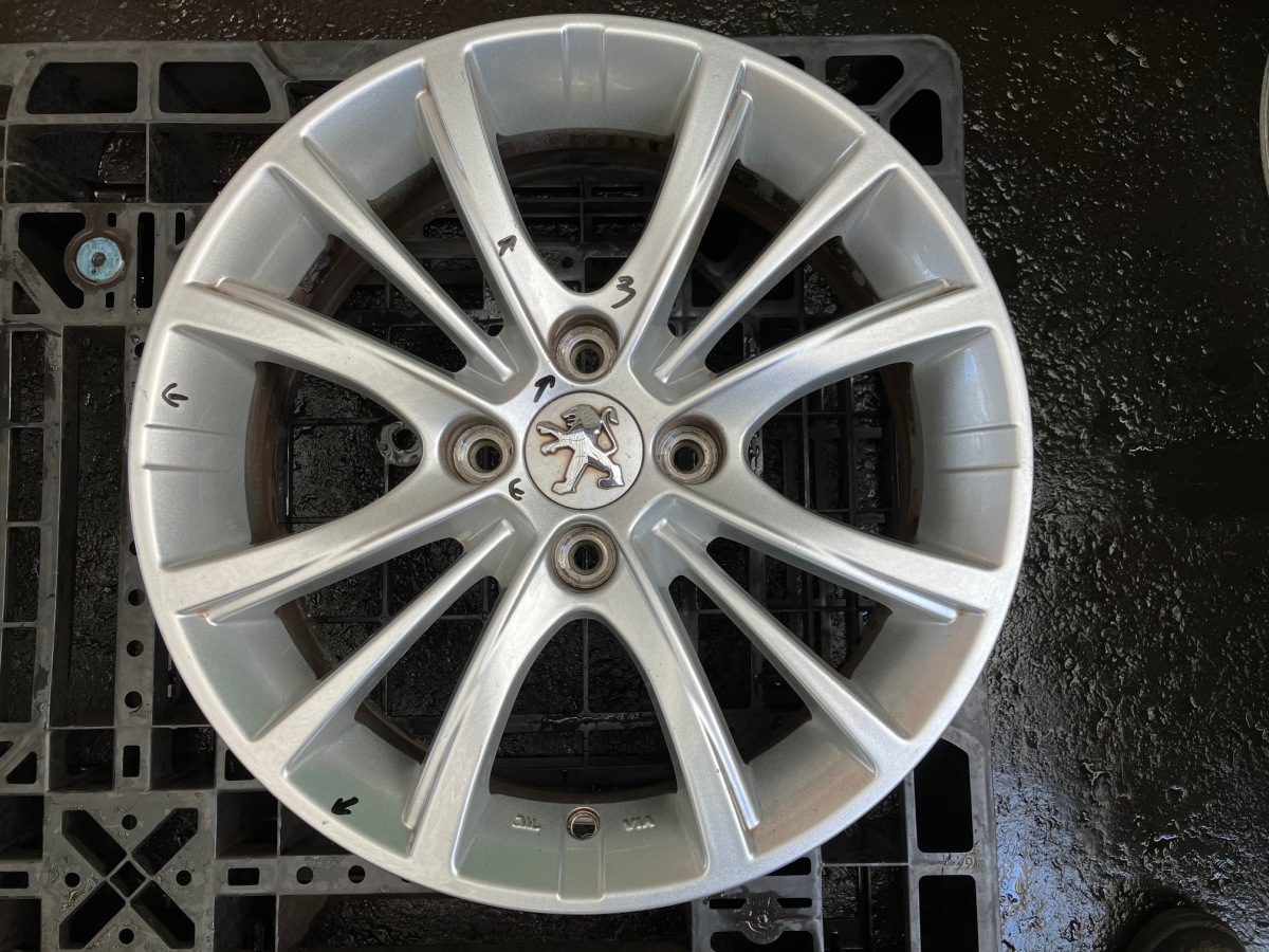 ATS ホイール / アルミ 6J × 16インチ ET27 PCD108 4本セット 傷有り 