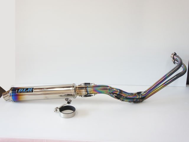 【美品】T-TECH フルエキマフラー s1513【M-SOUL T-MAX530 SJ12J用 フルエキ チタンマフラー】 ヤマハ