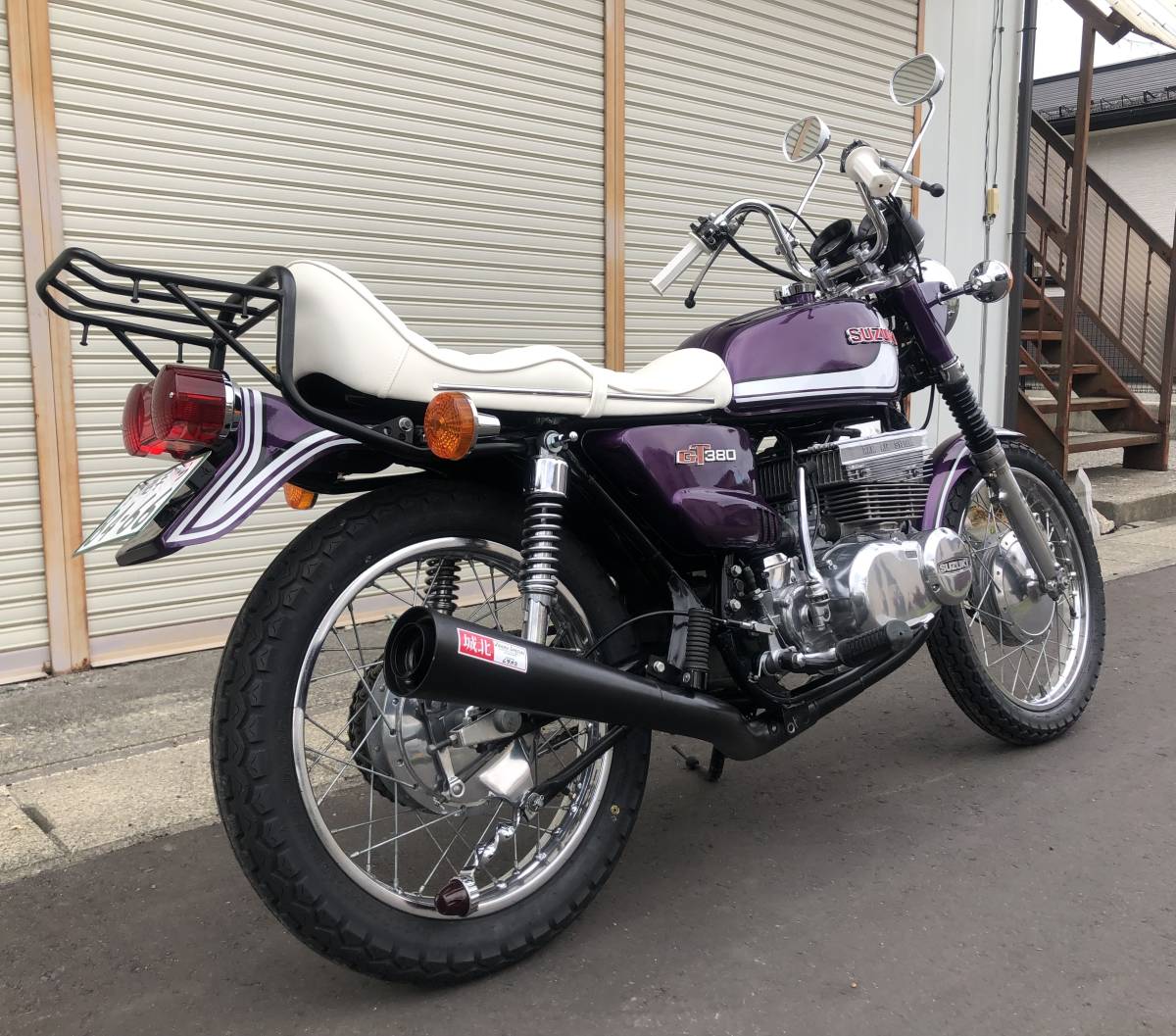 初期型 B0 GT380 逆車 新規車検約3年付き 極上美品 絶好調 新品部品 