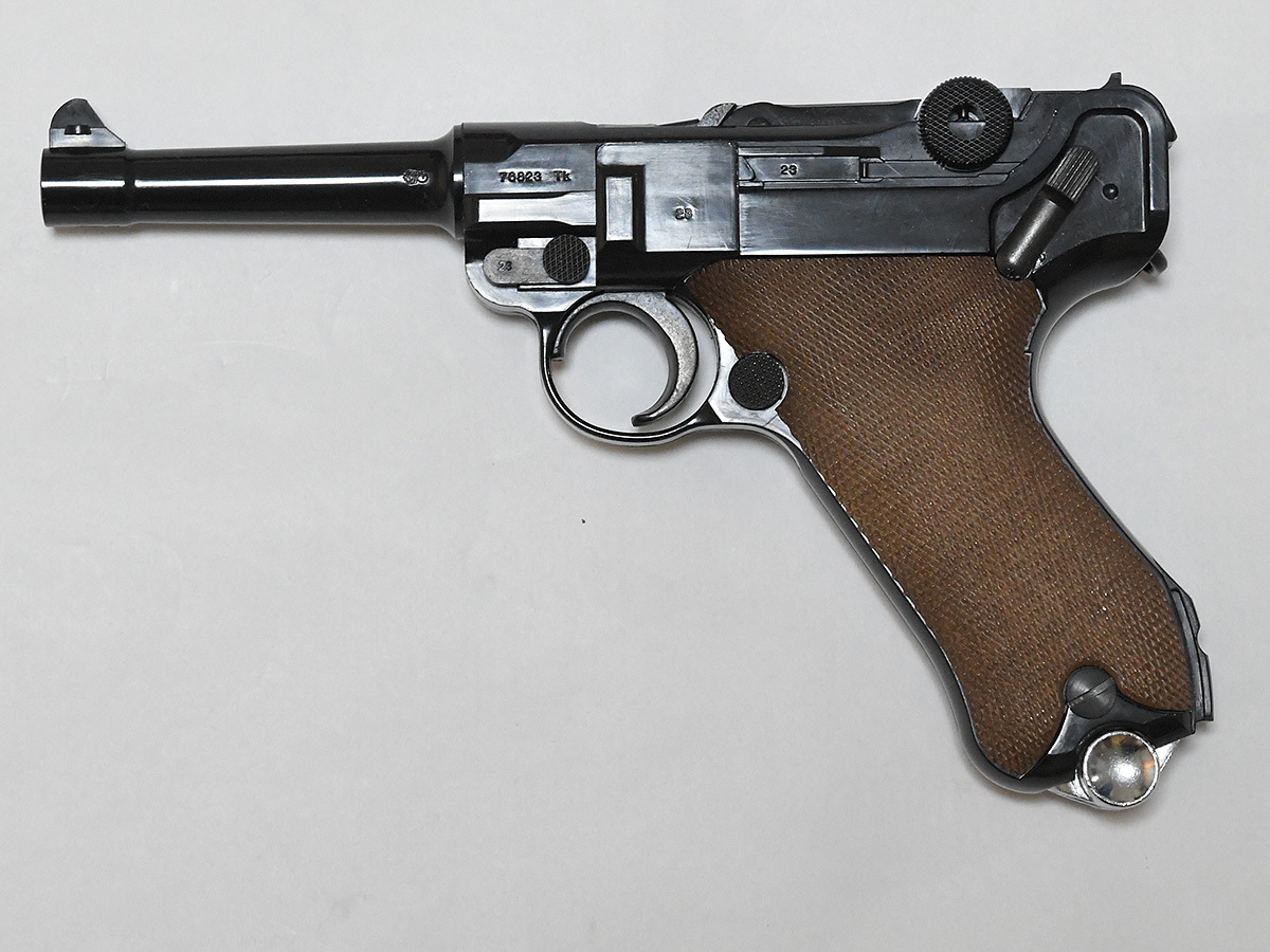 MGC 「ルガーP.08」 CP-HW BLK ABSモデルガン 発火済品 ルガーP08 MGC