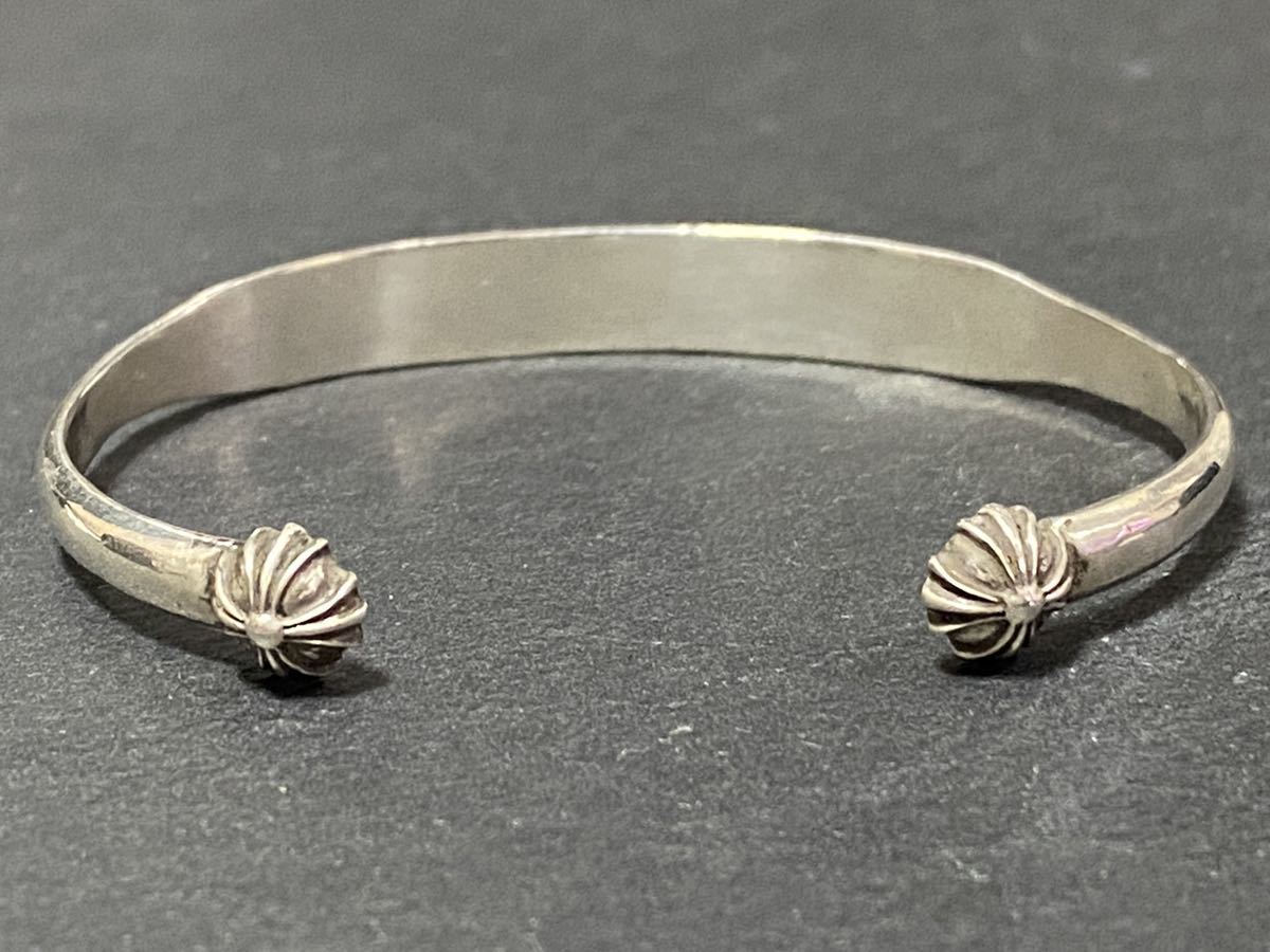 廃盤 レア CHROME HEARTS クロムハーツ フラットバングル 廃盤 レア CHROME HEARTS クロムハーツ フラットバングル