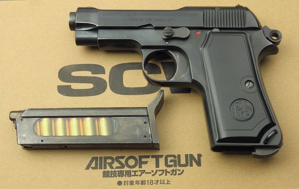 ウエスタンアームズ WA ベレッタM1934 カーボンブラックHW (プチ