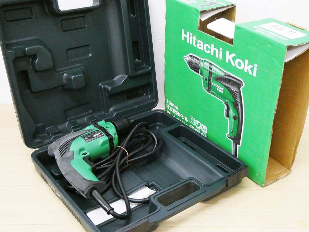 日立工機 電気ドリル 2026年最新Yahoo!オークション 変速の中古品