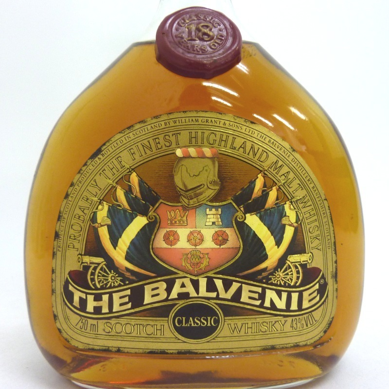 クラシック レトロザ・バルヴェニー18年 43度 18年 750ml ザ 