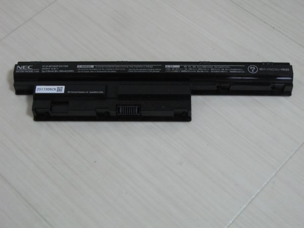 安い，定番人気 0543◯NEC バッテリー：PC-VP-WP126 100％ LS150/H LS150/J LS350/H LS350/J LS550/H LS550/J(15インチ～)｜売買されたオークション情報、yahooの商品情報をアーカイブ公開 - オークファン NEC