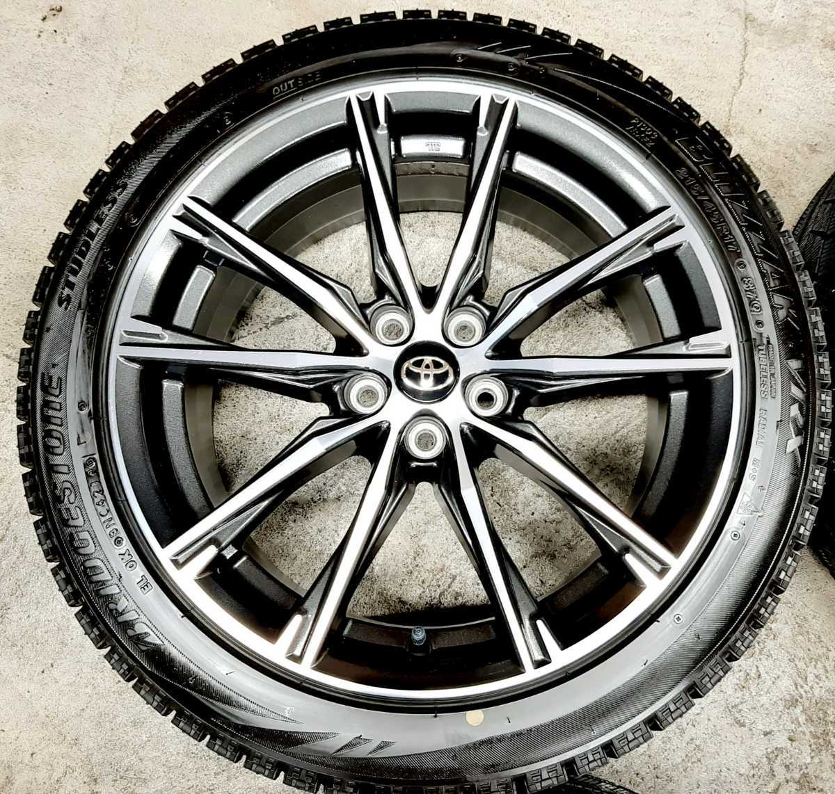 極上品】トヨタ 86 後期 純正 ホイールタイヤ 2019年製 ブリヂストン