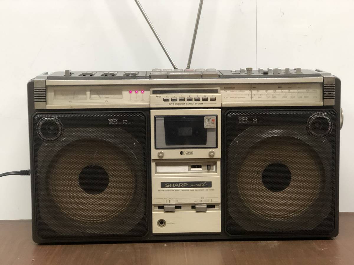 SHARP - Yahoo!オークション 大型ラジカセシャープGF-505SB GF-505SB