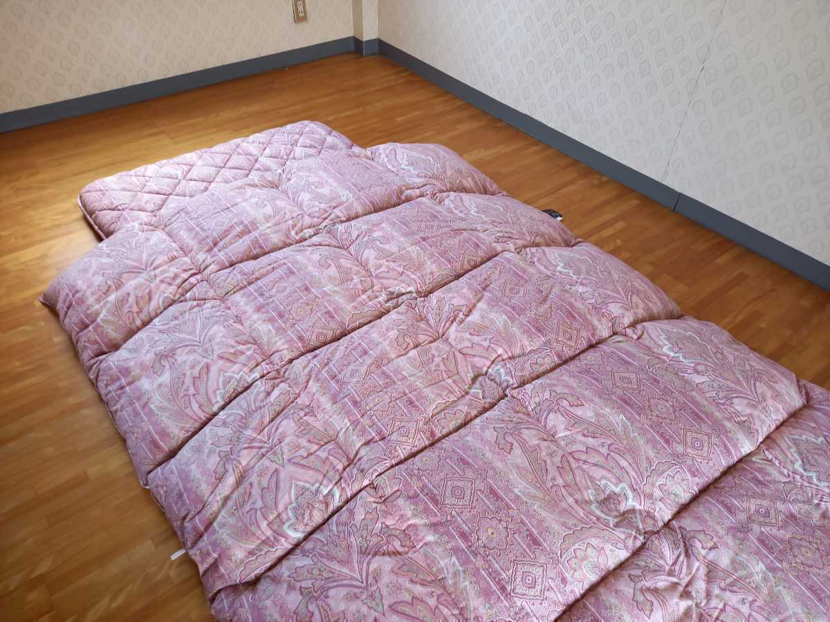 ホテル仕様 羽毛を越えた 掛け布団 極厚 体圧分散 敷布団 ペアセット日本製⑯ 高級ホテル仕様 掛敷き布団 2セット 増量 羽毛越えた 掛け布団 体圧