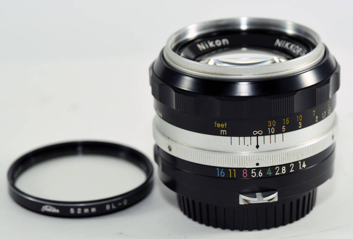 50mm Auto Nikon Ai改 F1.4 NIKKOR-S NIKKOR-S・C ニコン 徹底解説]NIKKOR-