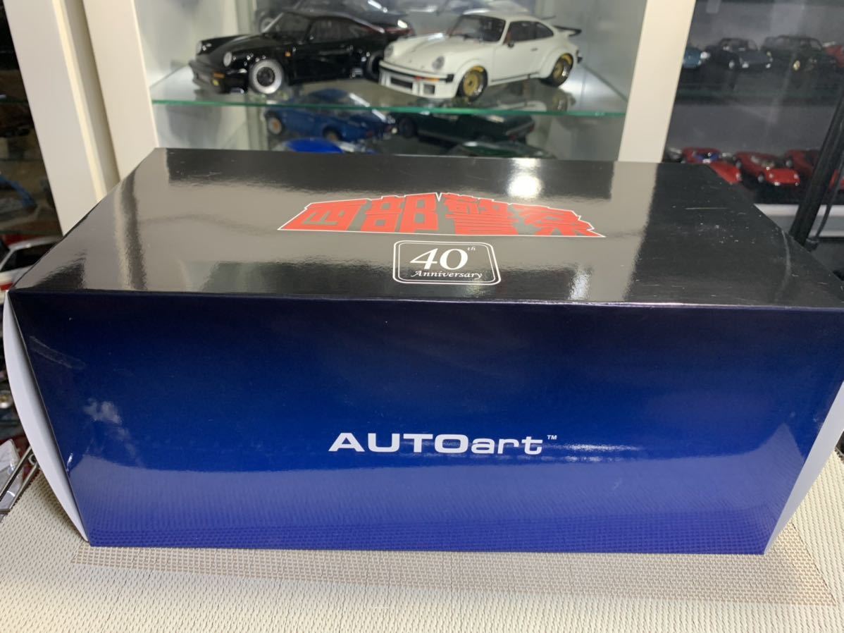 西部警察 1⁄18 AUTOart オートアート スカイライン マシンRS-1 日産 | 1⁄18 40周年記念 RSターボ HT RS-1 スカイライン西部警察 DR30 キズ