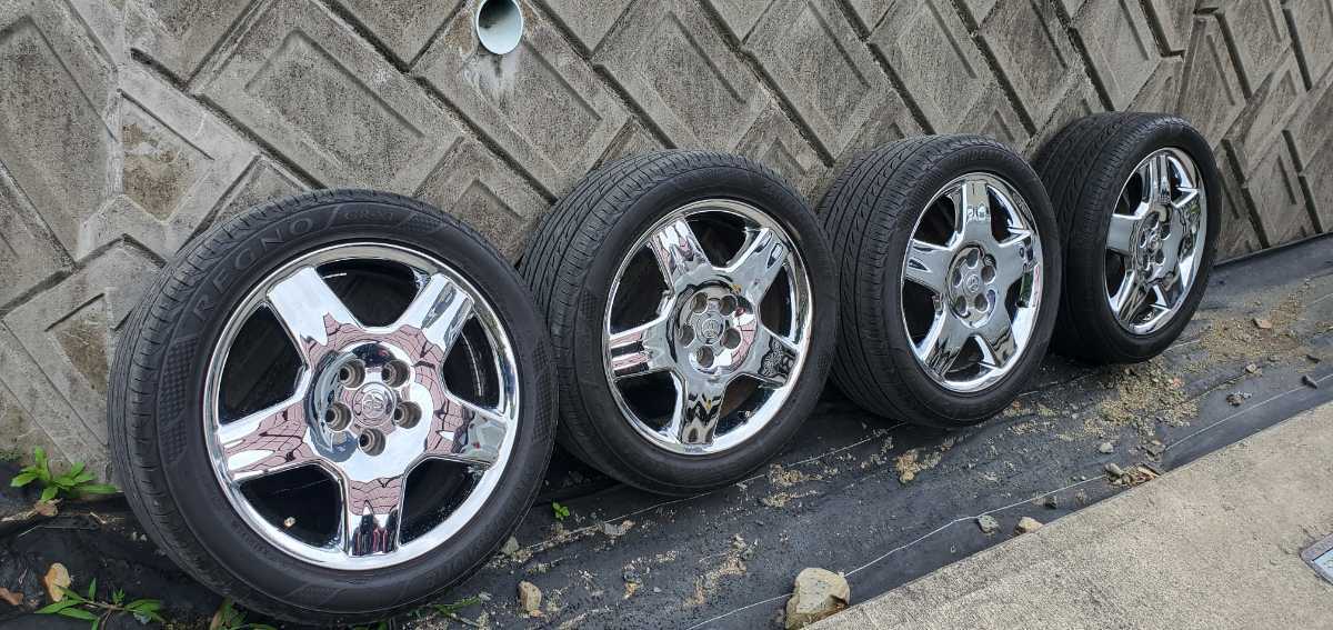 31 30 セルシオ後期 純正メッキホイール オプション品 美品 ガリ傷無し 