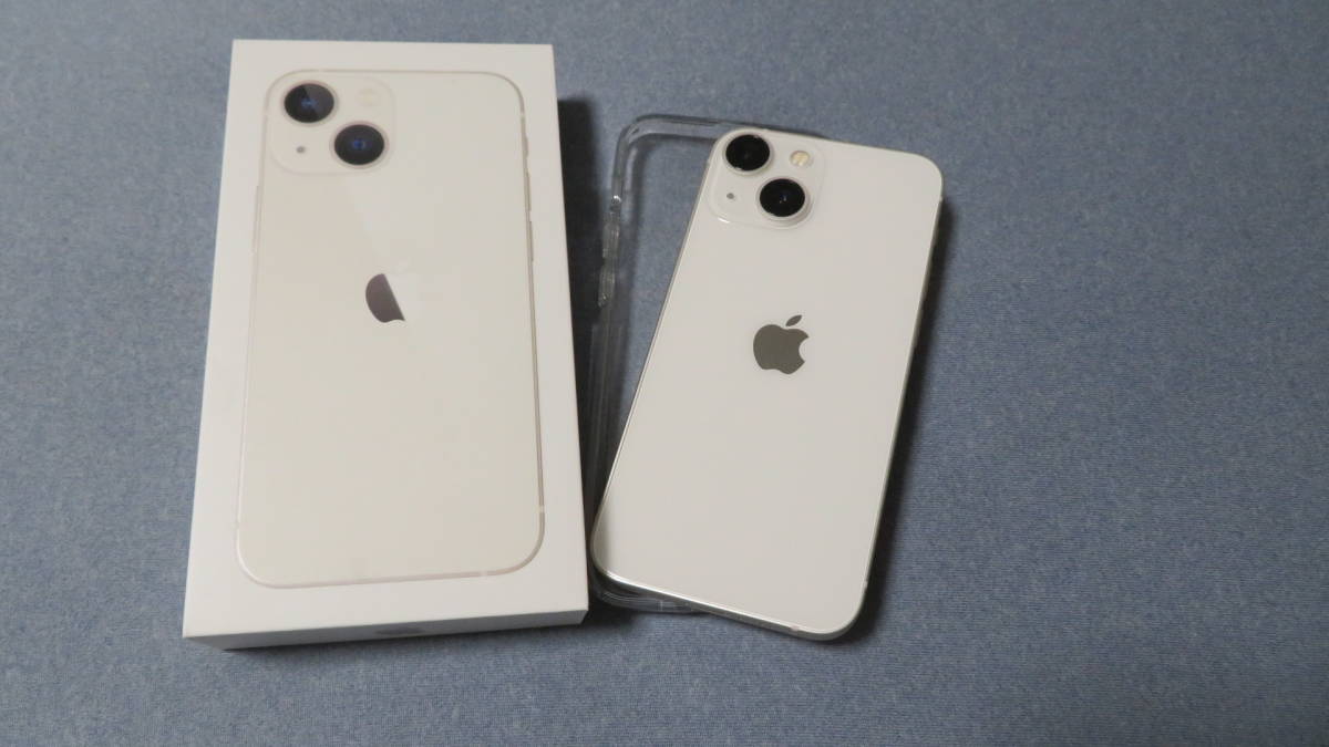 新品同様】iPhone 13 mini 128GB スターライト SIMフリー版 量販