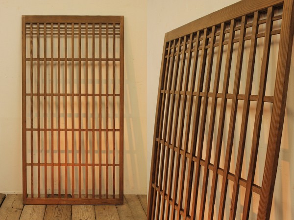 昭和レトロ 古い格子戸 建具 扉 引き戸 間仕切り 古道具 衝立 建具 売買されたオークション情報 Yahooの商品情報をアーカイブ公開 オークファン Aucfan Com