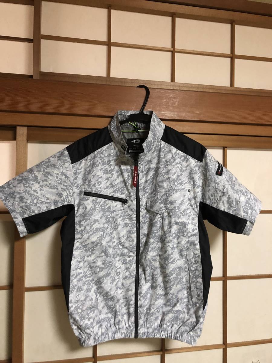 バートル 空調服 エアクラフト AC1076 カモフラシルバー 半袖 中古
