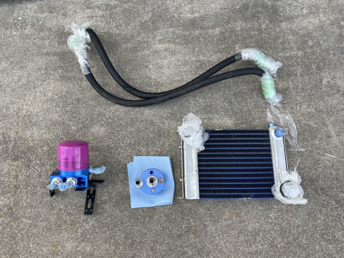 L880KコペンオイルクーラーセットSKIDオイルブロック フィルタ移設