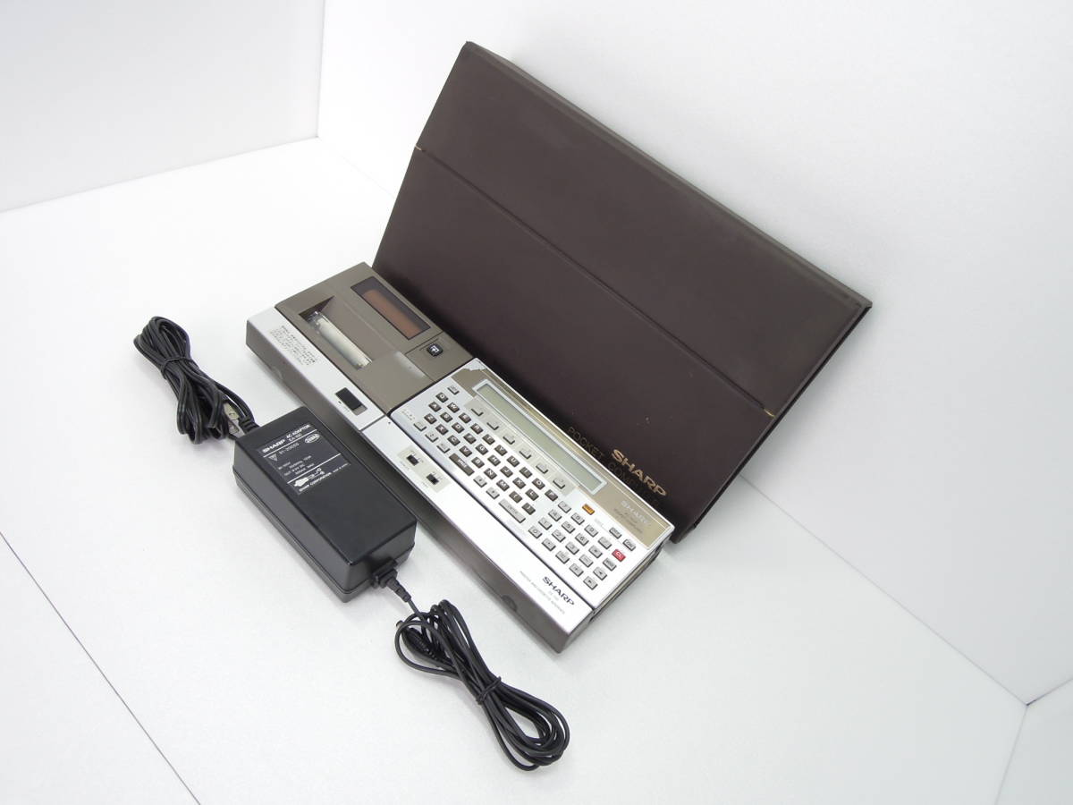 SHARP PC-1500 POCKET COMPUTER ACアダプター EA-150 CE-150 PRINTER