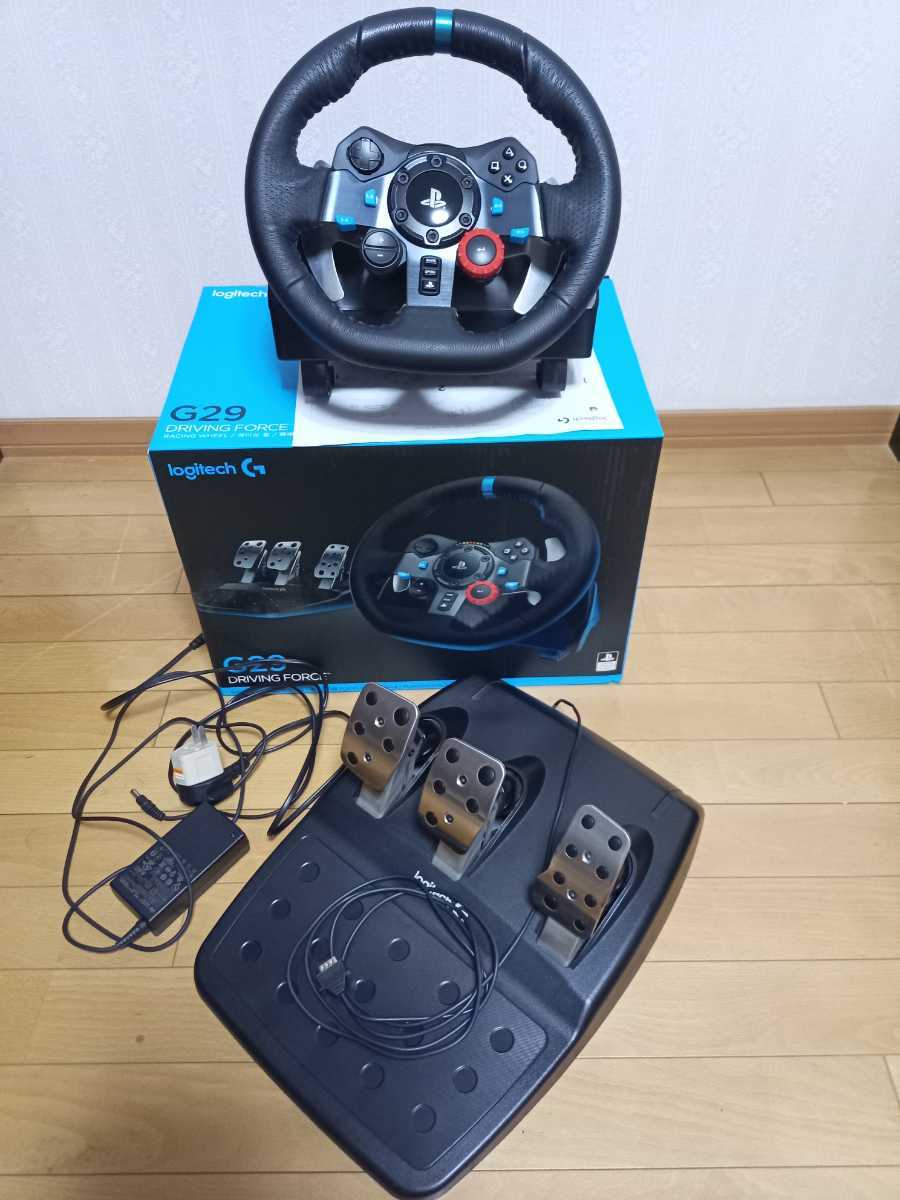 ハンコン ロジテックG29(アクセサリ、周辺機器)｜売買されたオークション情報、yahooの商品情報をアーカイブ公開 - オークファン 本体、アクセサリー