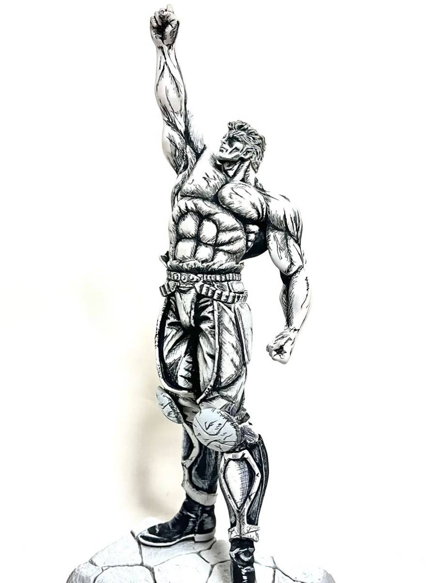 リペイント 北斗の拳 ラオウ 漫画塗り 二次元塗装 二次元彩色 2次元彩色 2d 塗装済み完成品 イラスト風 アニメ塗り 海洋堂 北斗の拳 売買されたオークション情報 Yahooの商品情報をアーカイブ公開 オークファン Aucfan Com
