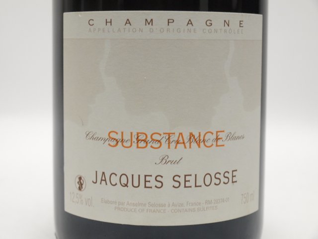Substance Selosse Jacques Blanc de Blancs Brut Grand Cru NV