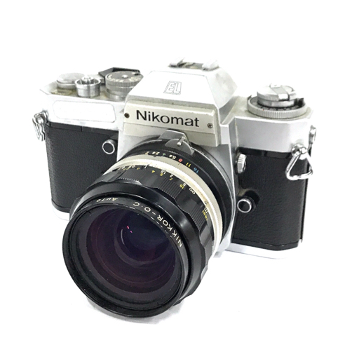 カメラ 【動作未確認】Nikomat EL + NIKKOR-O.C AUTO