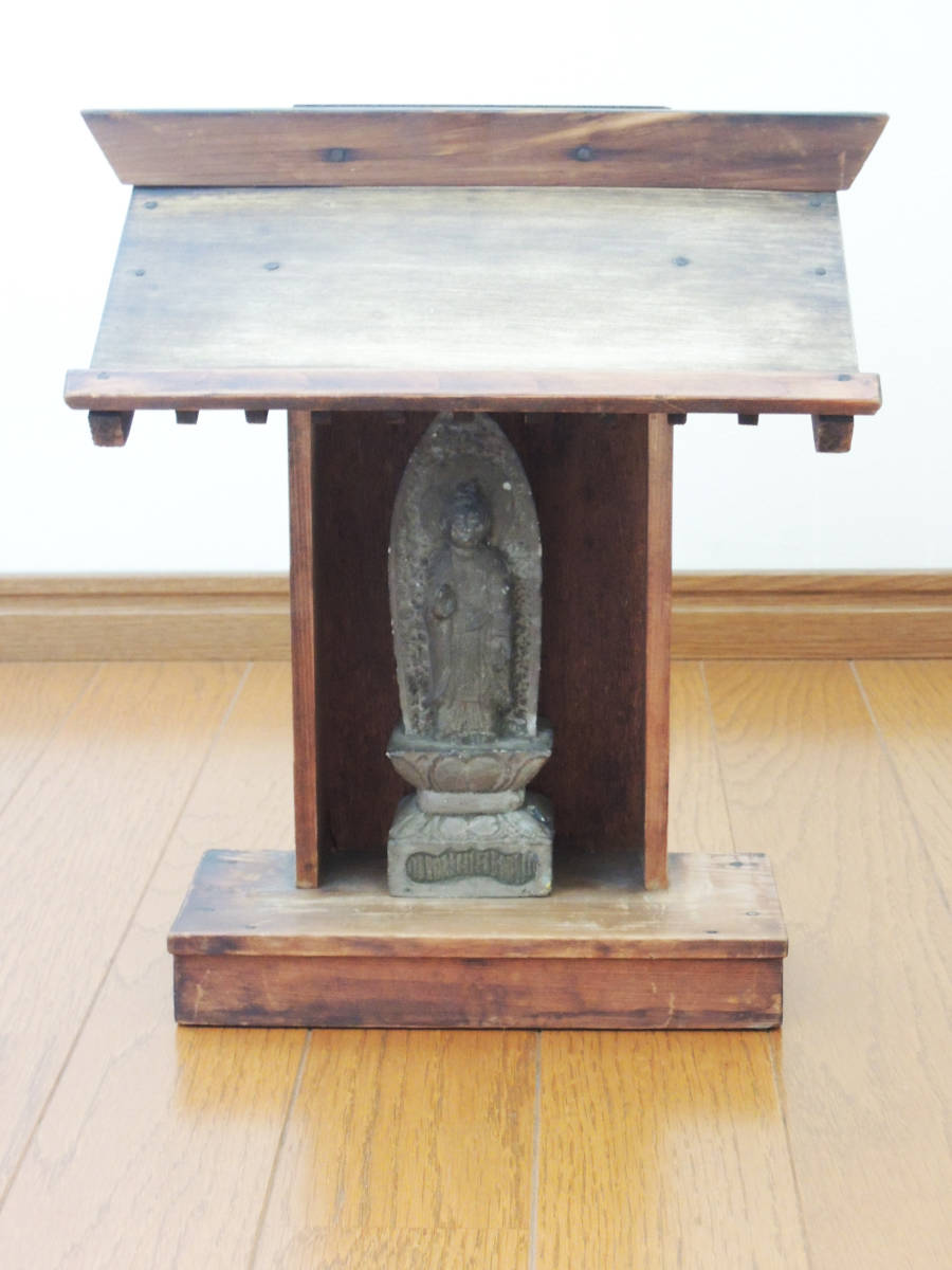 厨子 祠 神棚 木製 アンティーク 骨董 【公式ショッピングサイト】